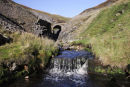 09-8281 Waterfall and Bridge Swinner Gill Yorkshire Dales 